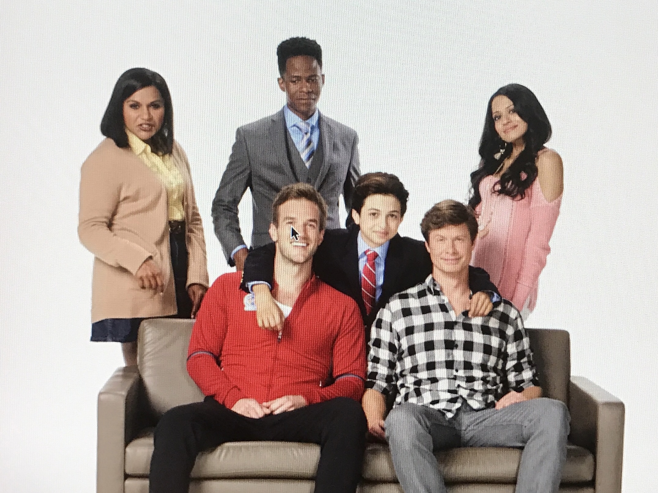 NBC Champions cast photo shoot styling by Laura LaRocca
