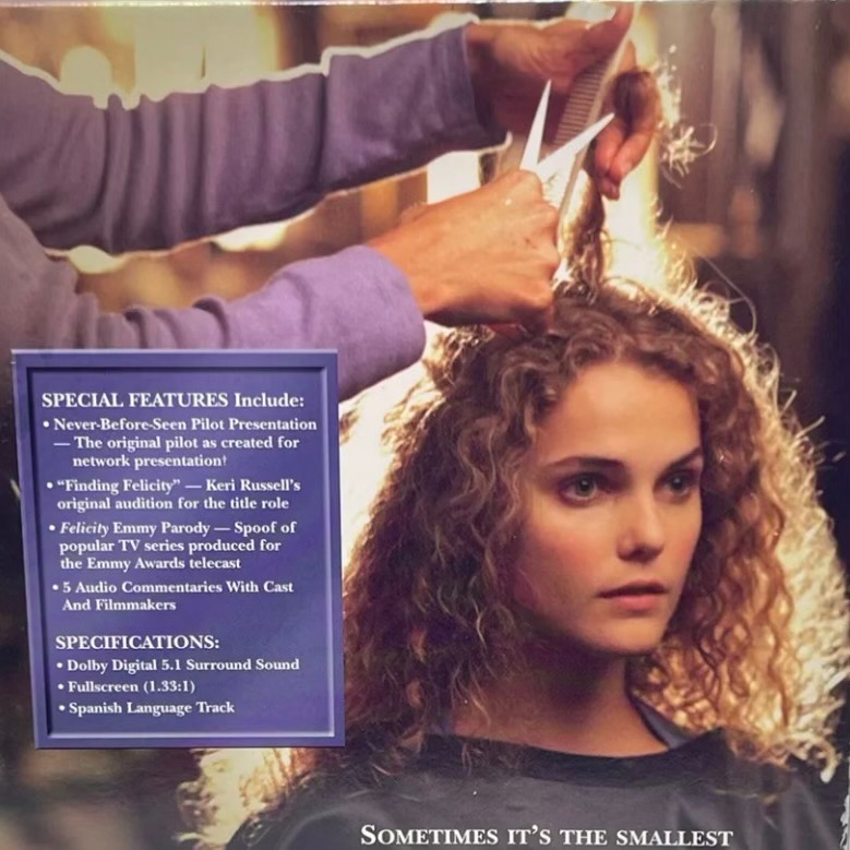 The iconic Felicity haircut performed on camera by Laura LaRocca