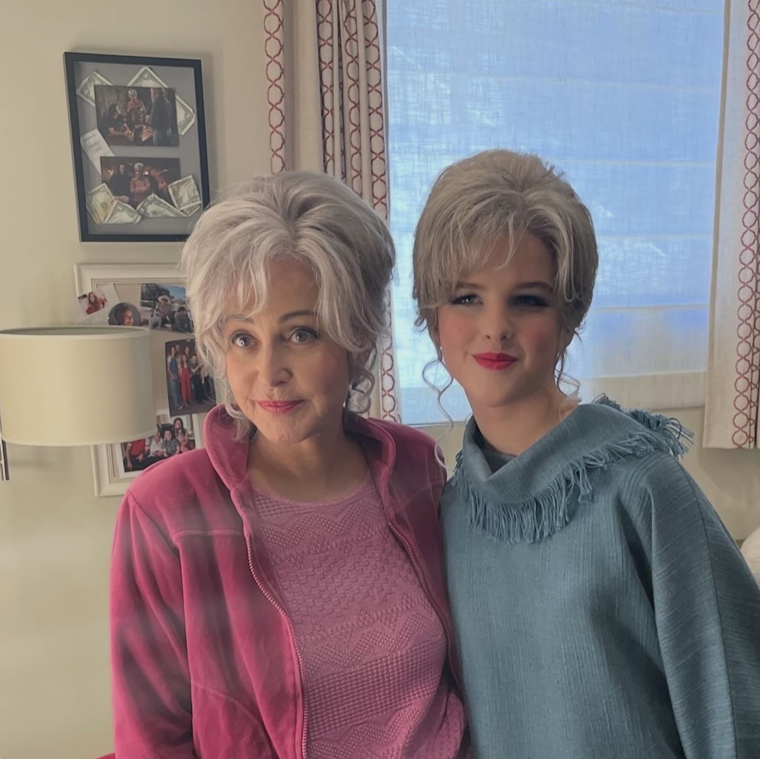 Young Sheldon styling of Sheldon as Meemaw by Laura LaRocca