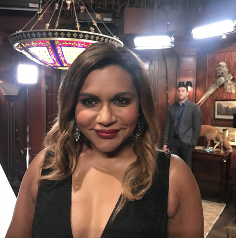Mindy Kaling red carpet event styling by Laura LaRocca