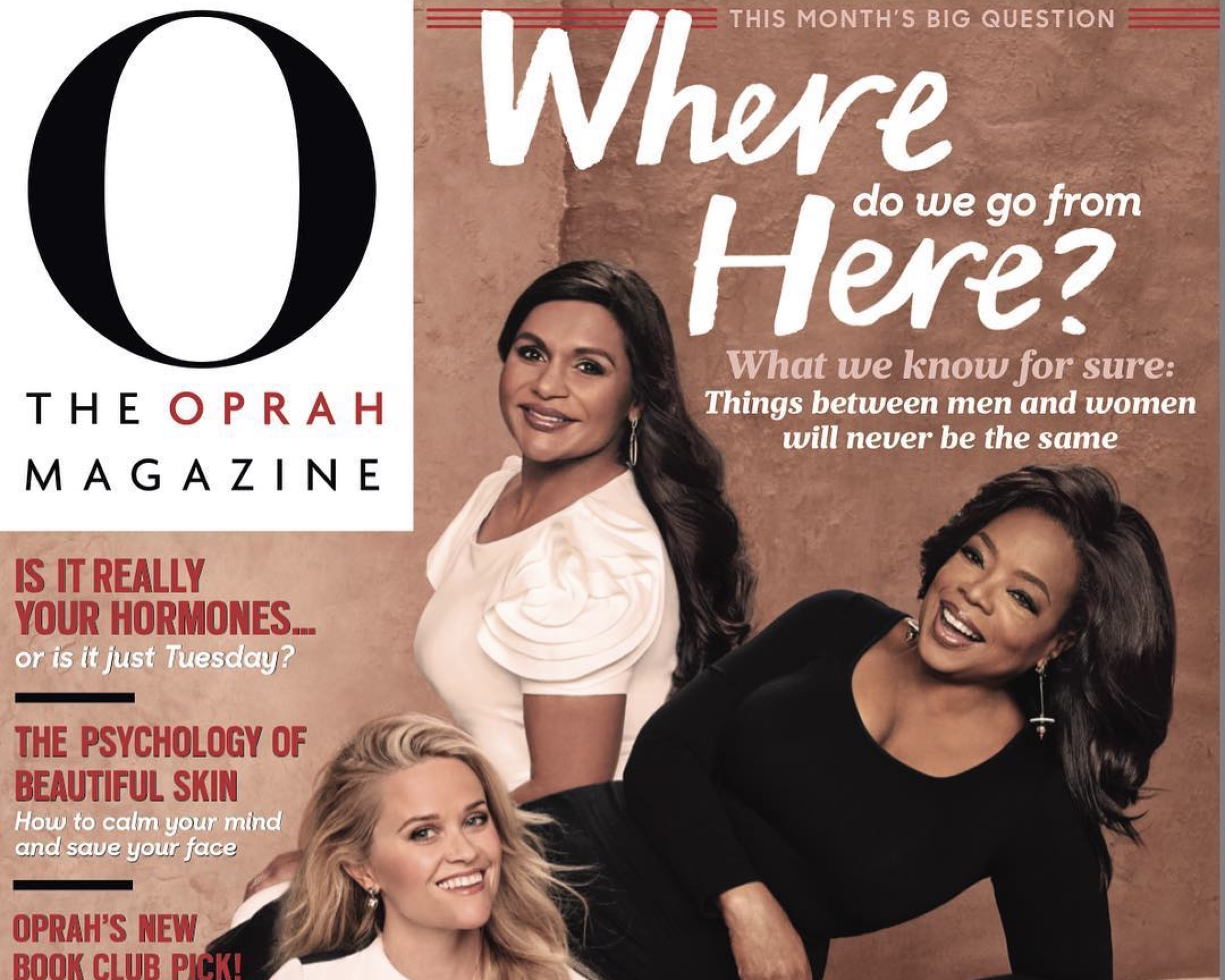 Mindy Kaling O Magazine editorial styling by Laura LaRocca